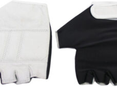 Handschoen fiets Lycra zwart XXL