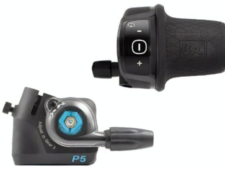 Draaiversteller 5 speed Sunrace met clickbox passend op SRAM S5