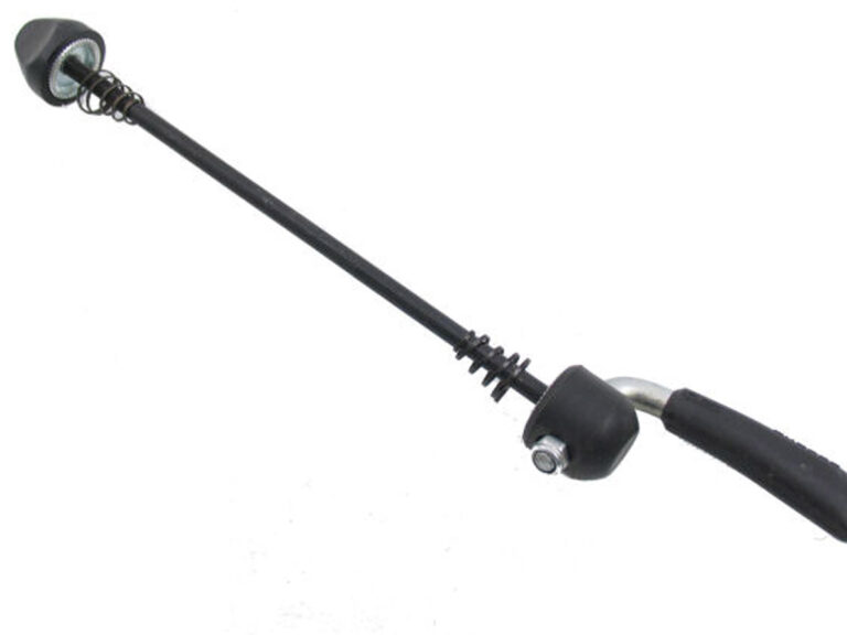 Snelspanner achteras 135 mm Atom - zilver