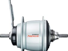 Versnellingsnaaf Shimano Nexus 8 SG-C6001 voor terugtraprem - 36 gaats - zilver