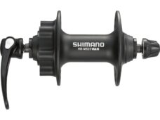 Voornaaf Shimano FH-M525 - 32 gaats - 6 bouts remschijfbevestiging - zwart
