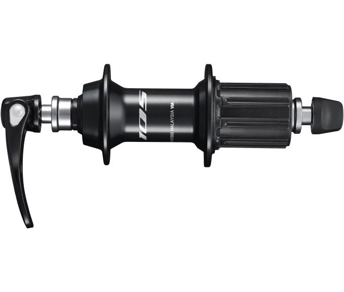 Achternaaf 10/11 speed Shimano 105 HB-R7000 - 36 gaats met 163 mm snelspanner - zwart