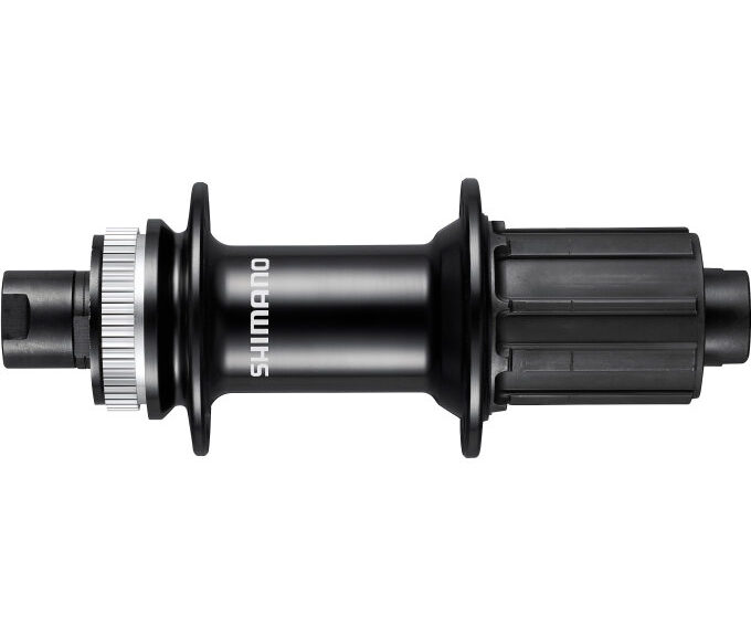 Achternaaf 10/11 speed Shimano FH-RS470 Center Lock  - 28 gaats - 12 mm steekas - zwart