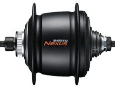 Versnellingsnaaf Shimano Nexus 8 SG-C6001-8D - 36 gaats - center lock schijfrem - zwart
