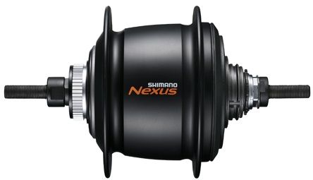 Versnellingsnaaf Shimano Nexus 8 SG-C6001-8D - 36 gaats - center lock schijfrem - zwart