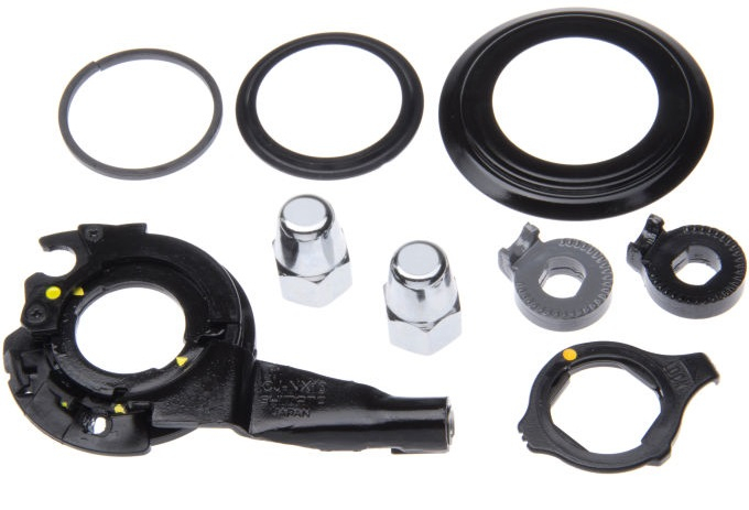Componentenset Shimano Nexus 7 SM-7C25 / SG-C3000 / SG-C3001-7C met NX10 cassettejoint voor standaard achtervork