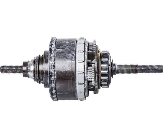 Binnenwerk Shimano Nexus 8 Center Lock versnellingsnaaf SG-C6001-8D (187 mm as)
