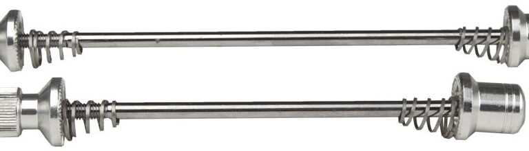 Snelspannerset Tranz X OLD 100 + 130mm - zilver