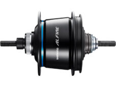 Versnellingsnaaf 8 speed Shimano Alfine Di2 SG-S7051 voor schijfrem - 36 gaats - zwart
