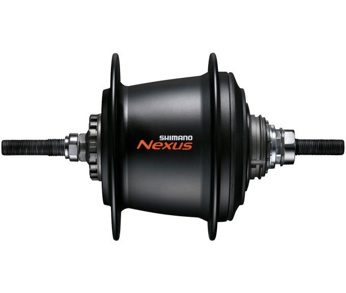 Versnellingsnaaf Shimano Nexus 7 SG-C3001 voor rollerbrakes / velgrem - 32 gaats - zwart