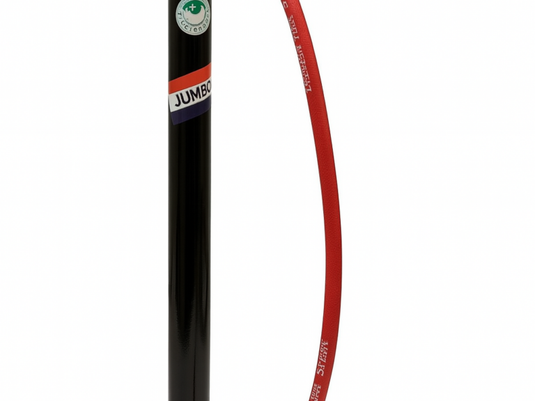 Fietspomp Jumbo met plank en slang