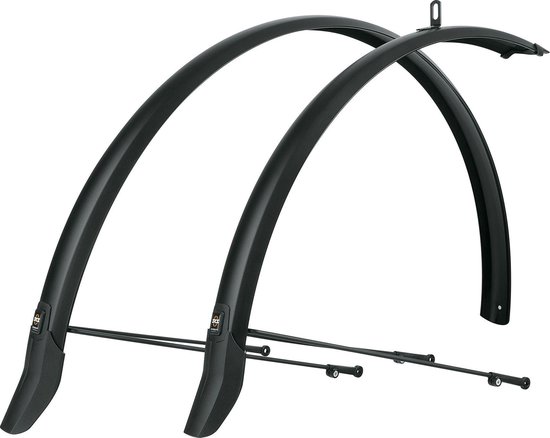 Spatbordset SKS Primus 28 45mm - Zwart