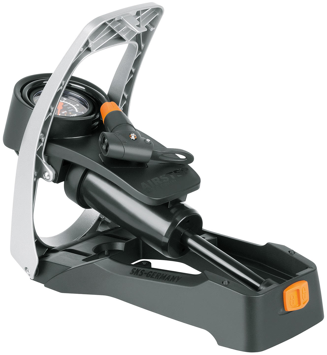 Hogedruk fietspomp SKS Airstep 6 bar