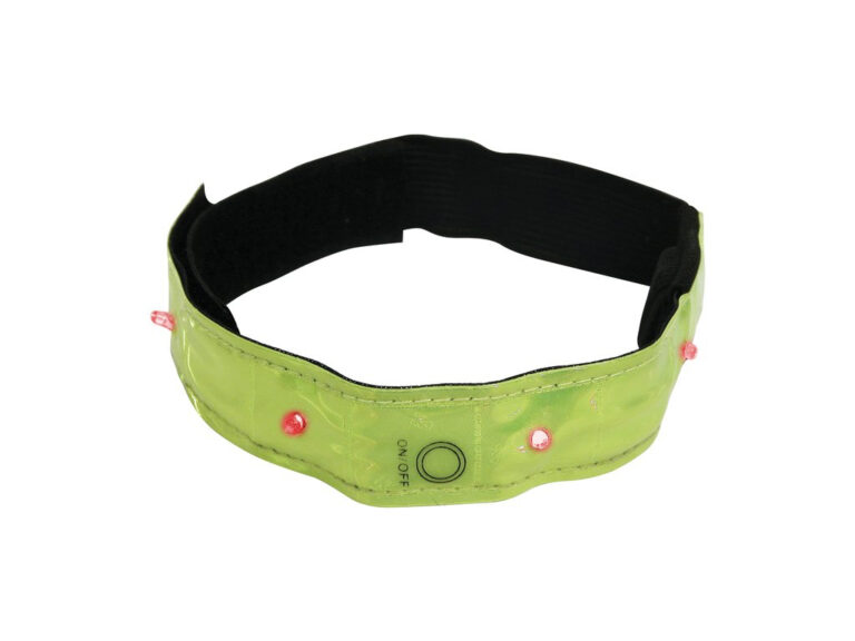 Armband Dresco reflecterend met leds (1 stuks)