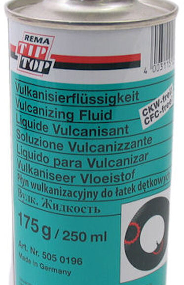 Solutie TipTop vulkaniseervloeistof blik groen 175gr