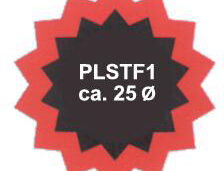 Binnenbandpleister Tip Top F1 ø25mm  (100 Stuks)