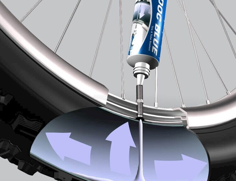 Bandensealant / tubeless vloeistof Schwalbe DOC BLUE Professional (60 ml)