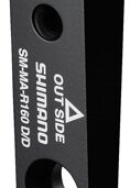 Schijfremadapter Shimano voor Flat Mount