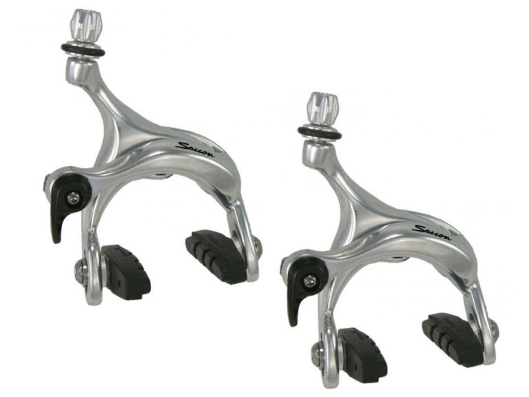 Remmenset Saccon road dual pivot 39-49 mm aluminium - zilver