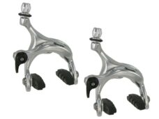 Remmenset Saccon road dual pivot 47-57 mm aluminium - zilver