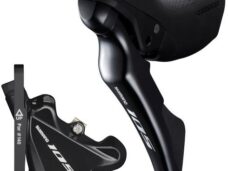Schijfremset (voor) 2 speed Shimano 105 R7020 / R7070 Flat Mount - zwart