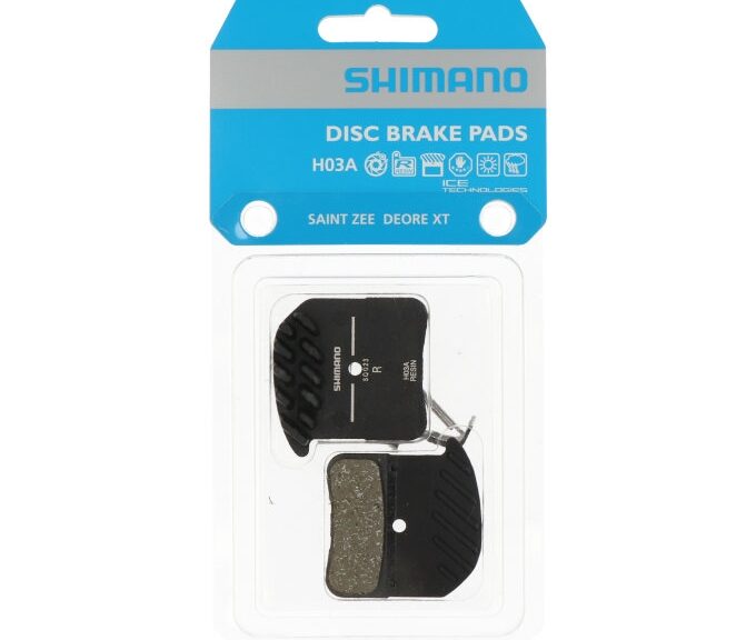 Schijfremblokset Shimano H03A Resin met koelvinnen
