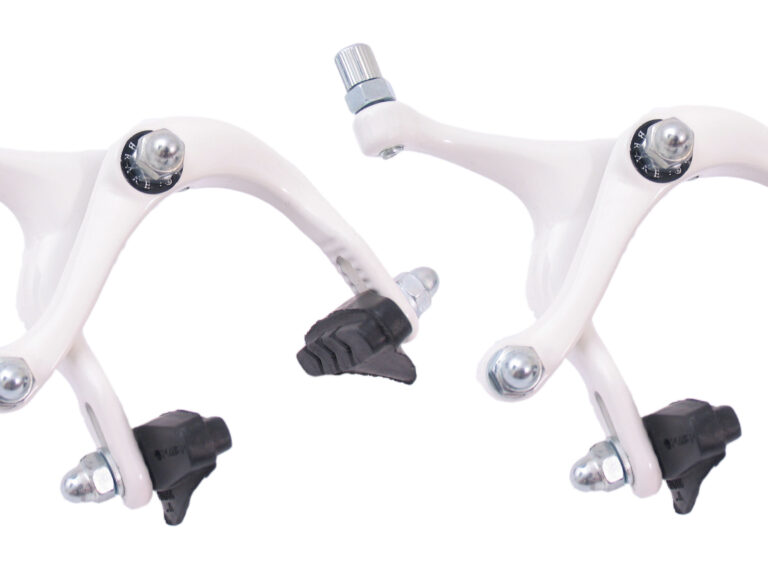 Remmenset Singlespeed/Fixie Aluminium Wit