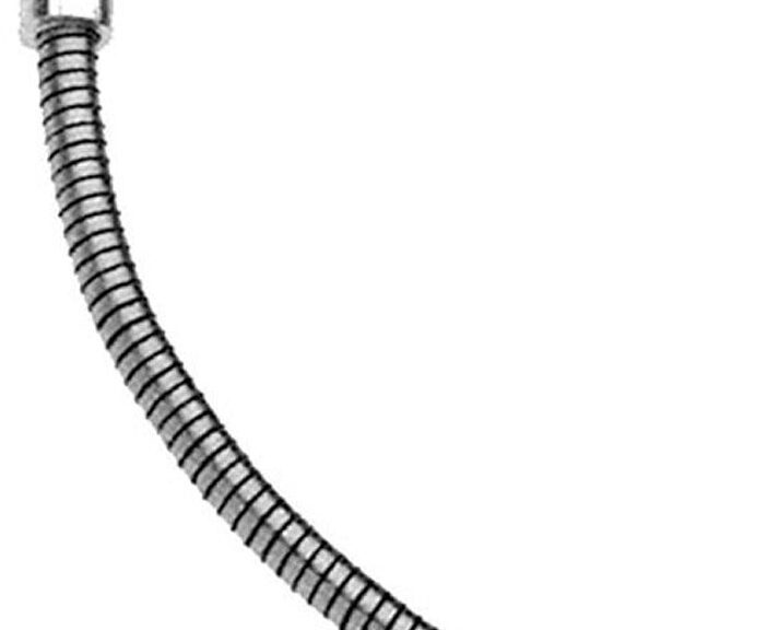 V-brake pijp Tektro flexibel RVS 90 graden