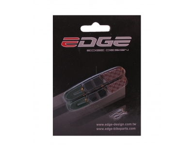 Remrubberset V-brake ATB Triple-Colour