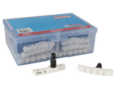 Remblokset Elvedes V-brake 72 mm - wit (25 paar)