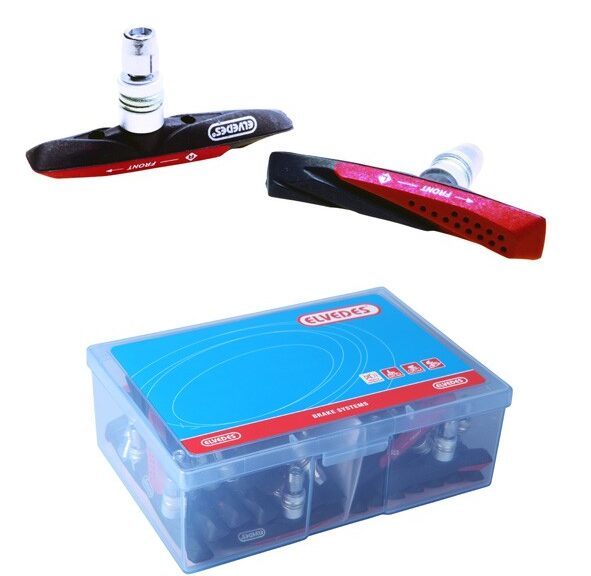 Remblokset Elvedes V-brake inbus Dual Compound (25 paar)