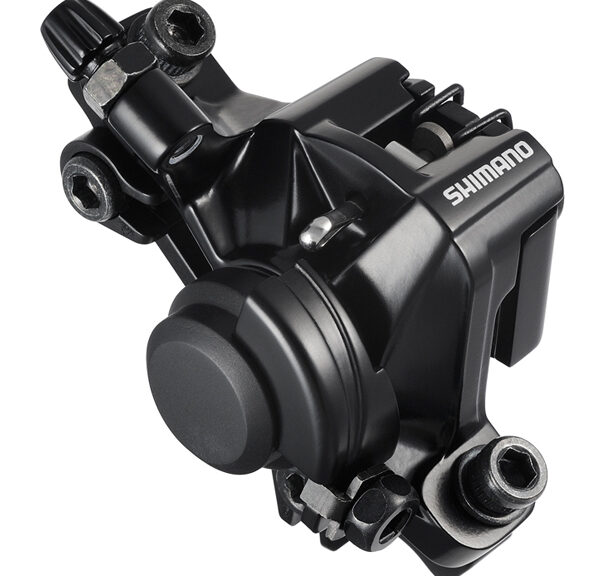 Remklauw Shimano BR-M375 Mechanisch Post Mount B01S - zwart