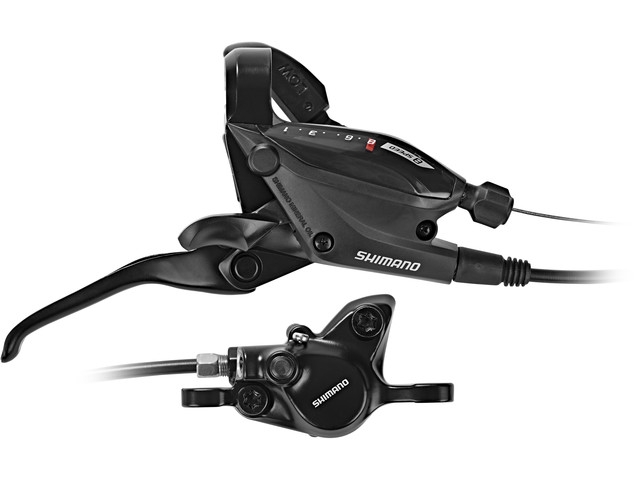 Hydraulische remset 8 speed Shimano ST-EF505 / MT200 achter  - zwart