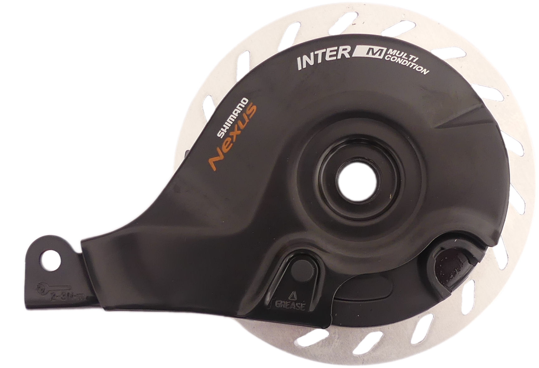 Rollerbrake achter Shimano Nexus BR-C3000-R 8,2mm 3/8 standaard remkracht - zwart