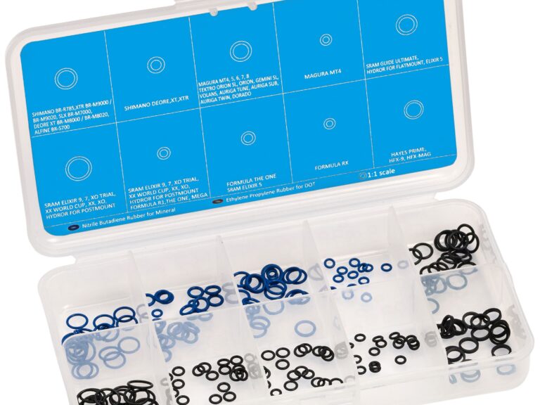 Assortimentsdoos o-ringen Elvedes voor hevels en remklauwen (200 stuks)