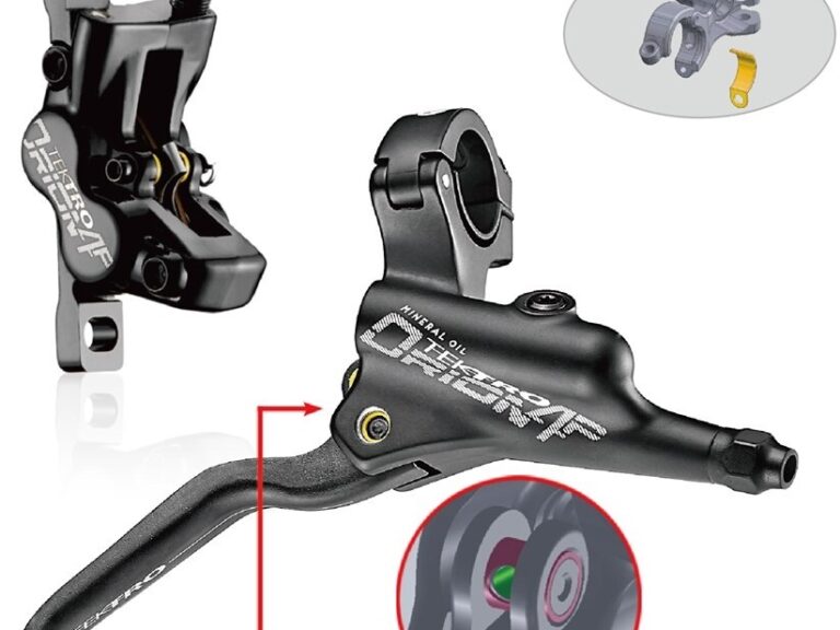 Hydraulische schijfremset Tektro HD-M745 Orion rechts met 1800 mm leiding - zwart