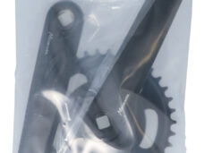 Crankstel 38T Miranda Delta 170mm crankarm - met disc 9.5cm - zwart