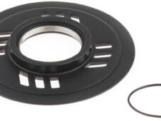 Lockring 20T Miranda alu Bosch2 3mm offset met chainguard - zwart