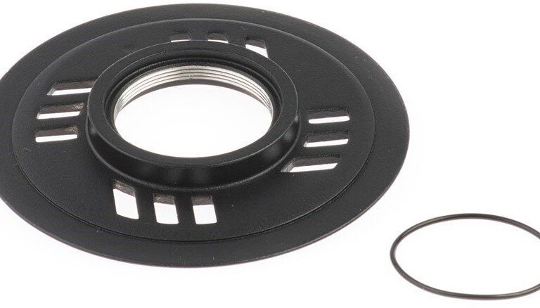 Lockring 20T Miranda alu Bosch2 3mm offset met chainguard - zwart