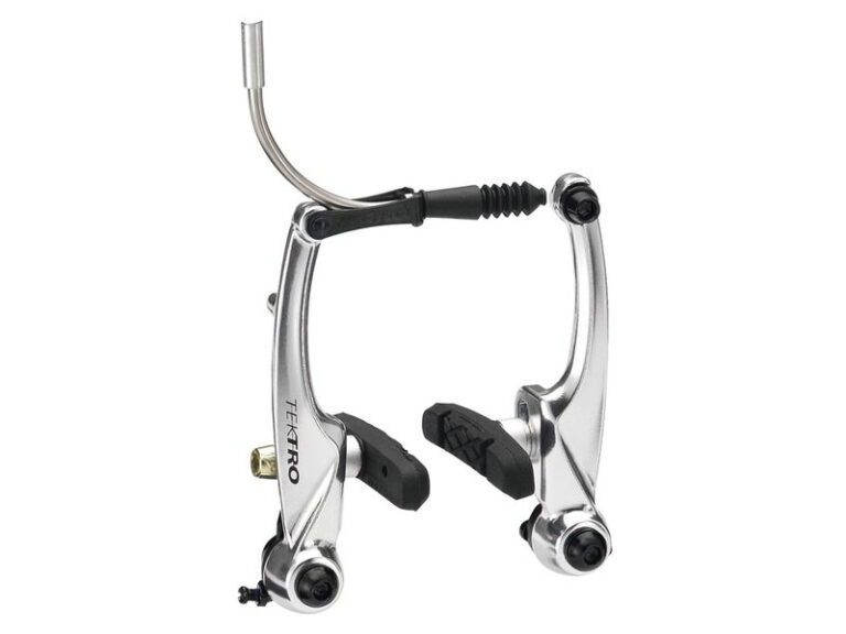 V-brake Tektro M530 824.12 (V/A) inclusief remblokken - zilver