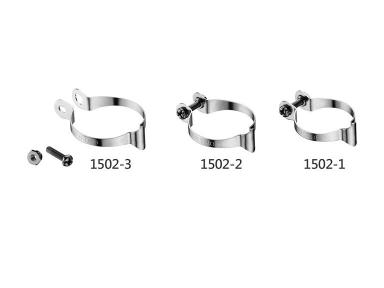 RVS Kabelclip Tektro ø31,8mm #1277A - zakje à 10 stuks