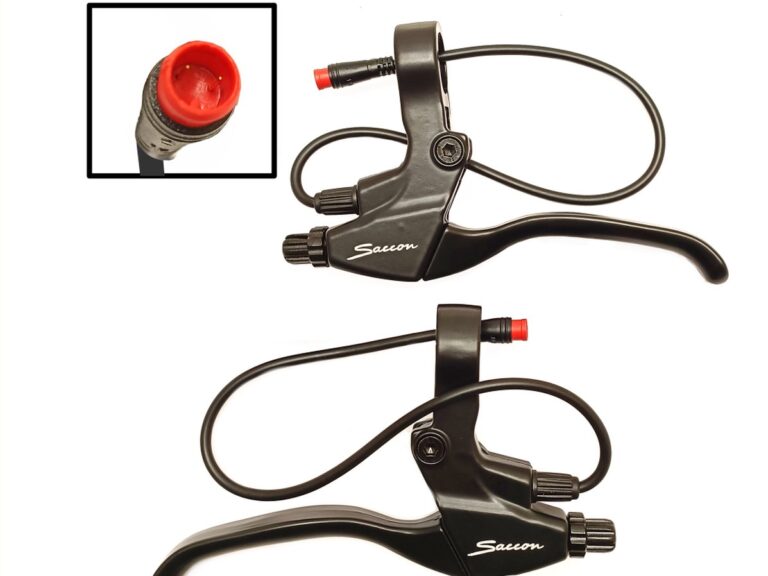 Remgreepset Saccon LEBK24 E-bike met remonderbreker - zwart