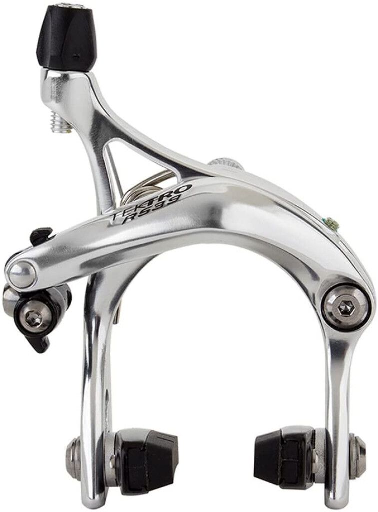 Remset voorkant caliper Tektro R539 met remblokken 47~59mm bandbreedte (zilver)