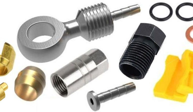 Adapterset voor hydraulische remleiding passend Shimano BH90