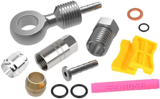 Adaptersatz für hydraulische Bremsleitungen, geeignet für Formula