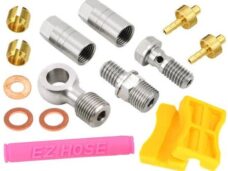 Adapterset voor hydraulische remleiding passend op Hope