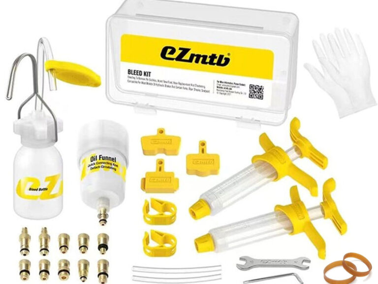 Ontluchtingsset EZmtb Luxe 2022 - incl. metalen adapters
