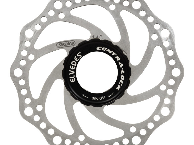 Disco freno Elvedes SC14 in acciaio inox ø140mm con bloccaggio centrale