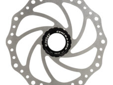 Remschijf Elvedes SC14 RVS ø180mm met 6 remschijfboutjes Center Lock