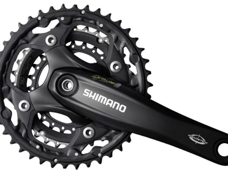 Crankstel 3x10 speed Shimano Deore FC-M522 Octalink met 175mm crankarm 42 x 32 x 24T - zwart